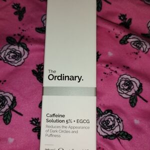 The Ordinary Caffeine Solution 5% + EGCG — White and Silver Box